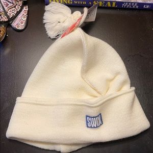 Brand new with tags winter hat-ivory color